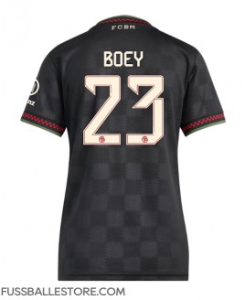 Günstige Bayern Munich Sacha Boey #23 3rd trikot Damen 2025-26 Kurzarm